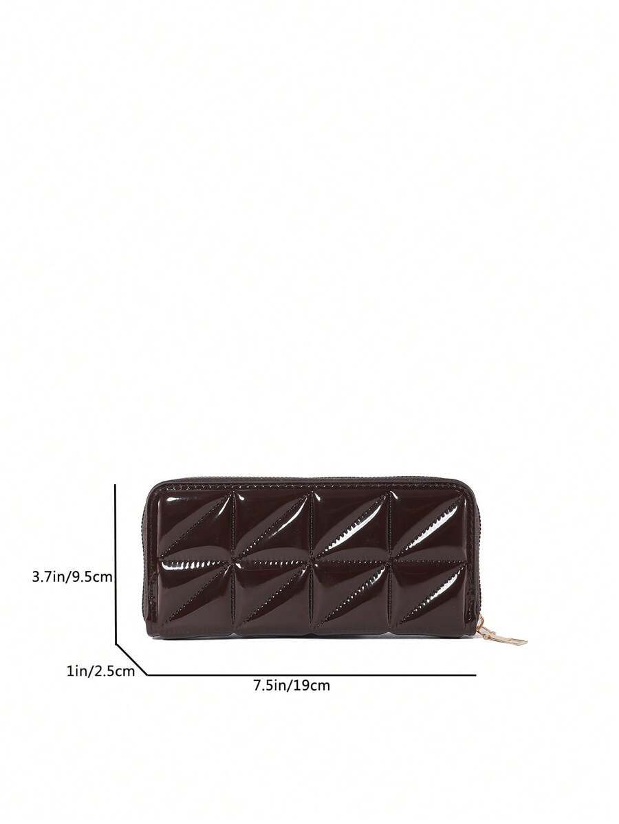 レディース バッグ クラッチバッグ 女性用 シンプル カジュアル ストライプ柄 ハンドバッグ 素材：合成皮革_画像3
