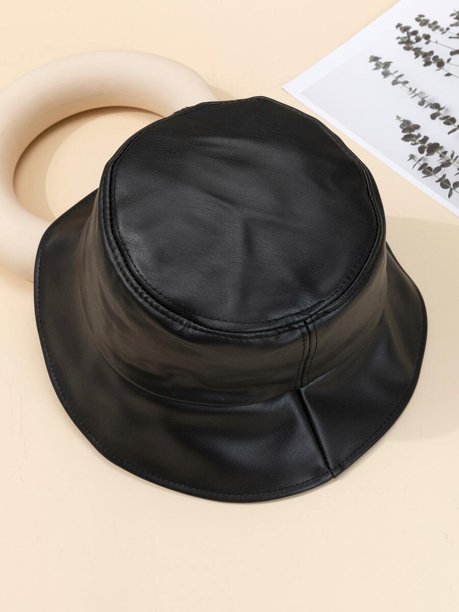 メンズ アクセサリー 帽子 メンズ ソリッドカラー バケットハット カジュアル_画像3