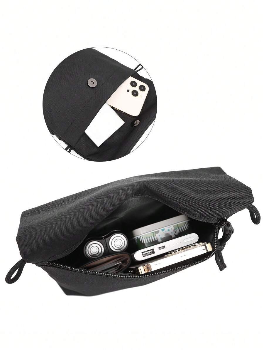 メンズ バッグ ショルダーパック デザインセンスあふれるミニマリストのユニセックススリングバッグ。スマートフォンやスポーツ用具、学_画像3
