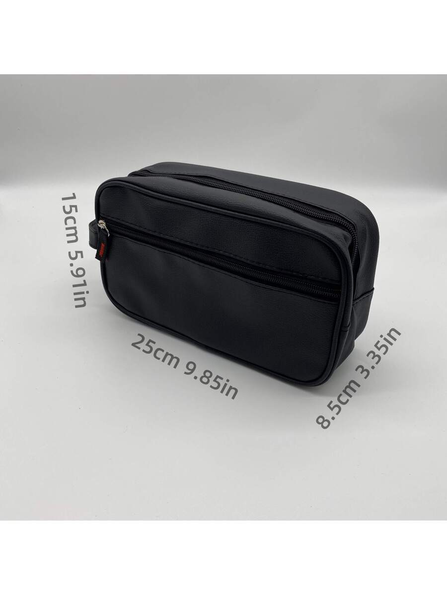  men's bag handbag high capacity shoulder .. men's bag waterproof multifunction in stock / wrist right list / Cross body / shoulder bag black 