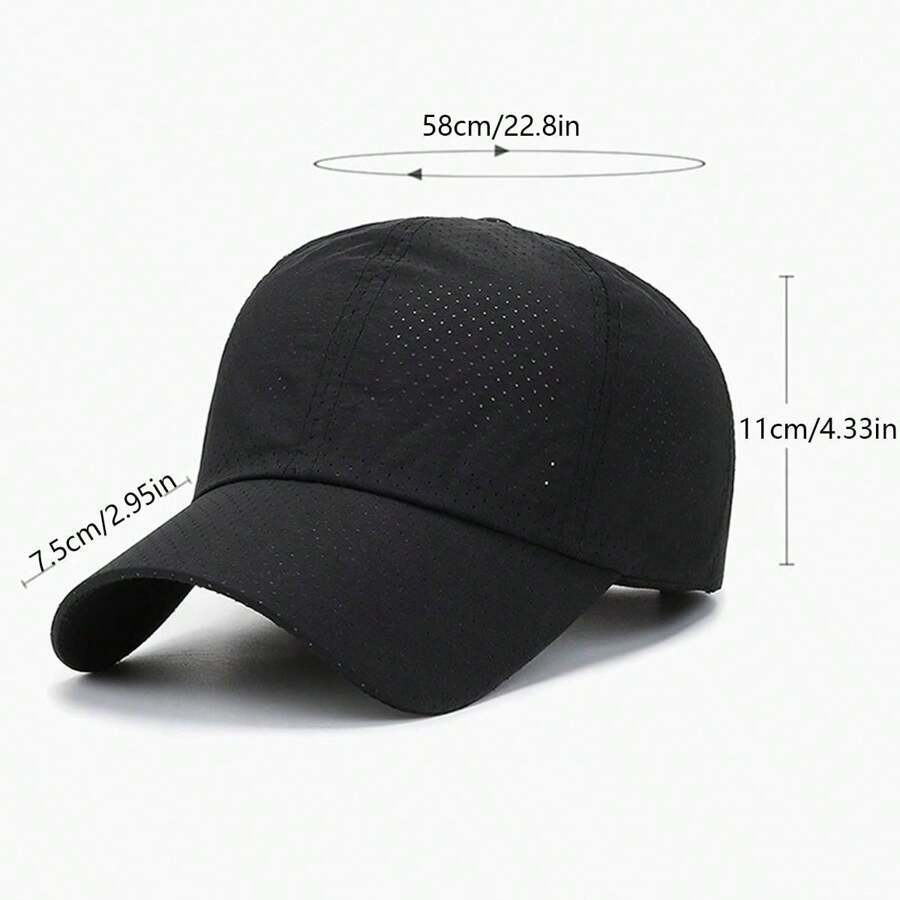 メンズ アクセサリー 帽子 メッシュ 紫外線対策 ベースボールキャップ 男女兼用_画像2