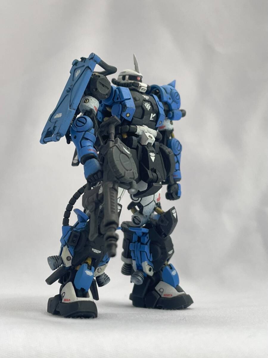高機動型ザク ユーマ ライトニング専用機 塗装完成品ジオラマ 高機動型ザク ユーマ ライトニング専用機 塗装完成品ジオラマ