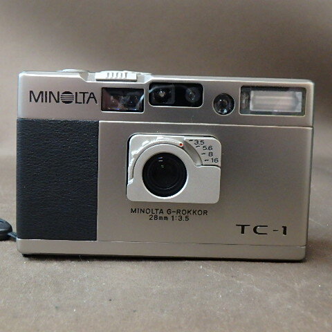 FK-2891◆NINOLTA ミノルタ TC-1 コンパクトフィルムカメラ 簡易動作OK 20240410の画像2
