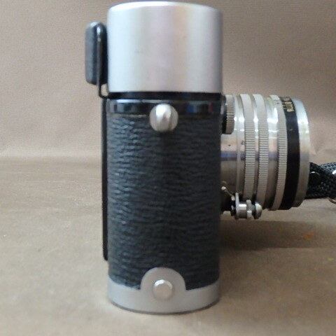 FK-2978◆NICCA レンジファインダー NIKKOR-H・C 1:2 f=5cm シャッターOK 20240424 の画像3