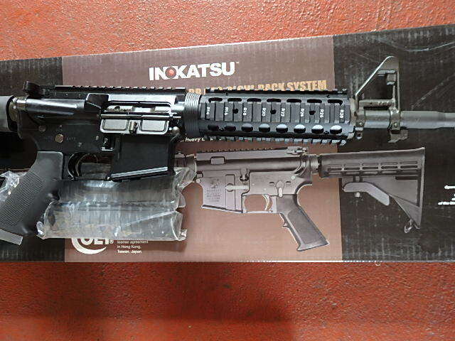 FK-3214　M4-A1 sopmod carbine inokatsu ガス　ノーチェック現状品　20240430_画像6