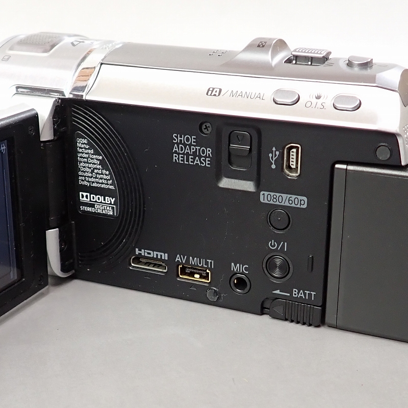 FK-3358◆ Panasonic HC-V600M デジタルハイビジョン ビデオカメラ 簡易動作OK の画像5