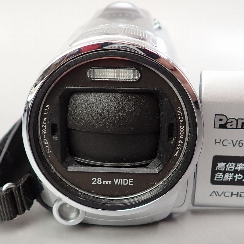 FK-3358◆ Panasonic HC-V600M デジタルハイビジョン ビデオカメラ 簡易動作OK の画像3