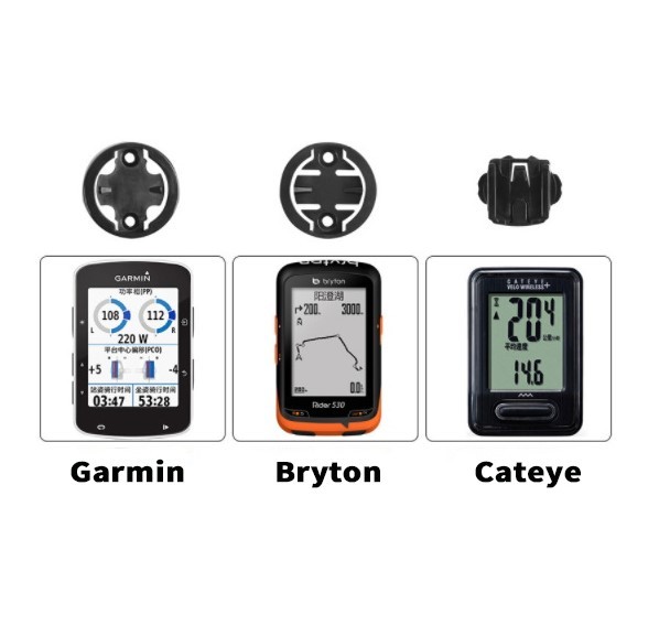 サイクルコンピューター サイコン フロント マウント Garmin/Bryton/Cateye/GoPro サイクル 自転車 ライトアダプター ロード クロスバイクの画像6