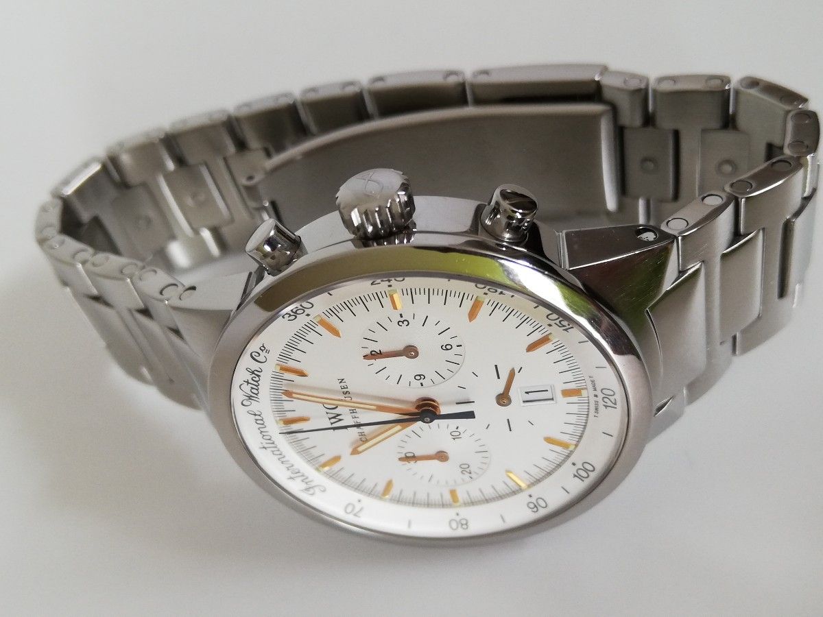 美品 希少 電池交換済】IWC IW372703 GSTセミメカニカルクォーツ 美品 希少 電池交換済】IWC IW372703 GSTセミメカニカルクォーツ