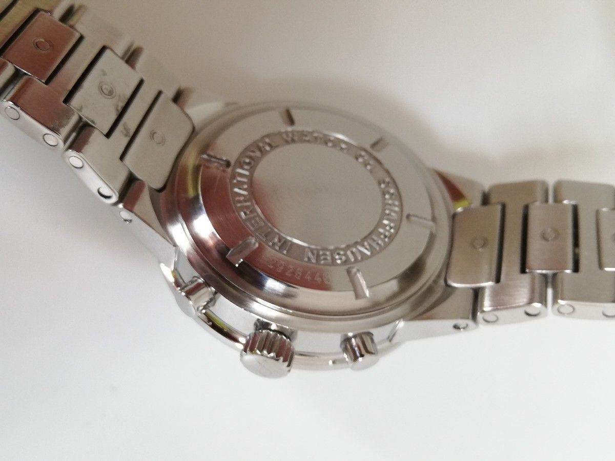 美品 希少 電池交換済】IWC IW372703 GSTセミメカニカルクォーツ 美品 希少 電池交換済】IWC IW372703 GSTセミメカニカルクォーツ