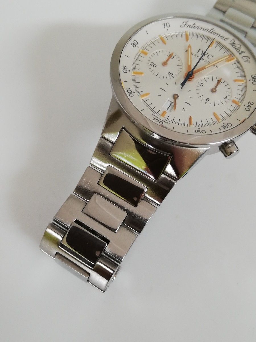 美品 希少 電池交換済】IWC IW372703 GSTセミメカニカルクォーツ 美品 希少 電池交換済】IWC IW372703 GSTセミメカニカルクォーツ