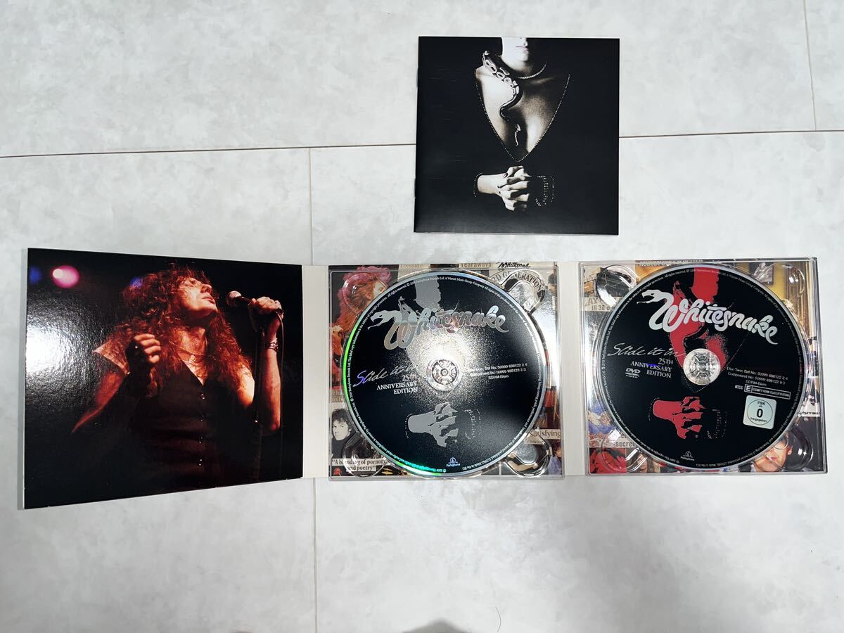 WHITESNAKE／Slide It In 25th Anniversary Special Edition DVD付 美品_画像4