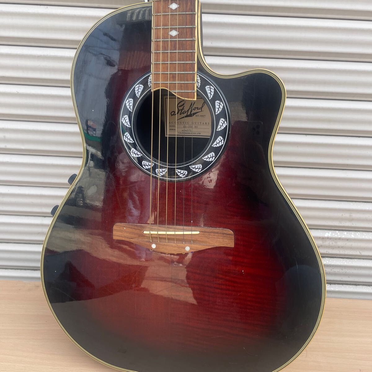STAFFORD スタッフォード ギター SE-350 アコースティックギター 弦楽器 アコギ 本体 の画像2
