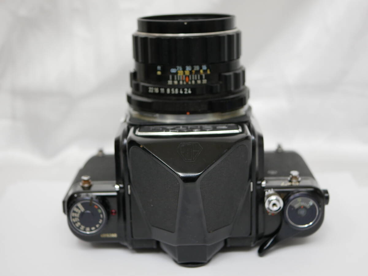 #2488 Pentax 6x7 105mm F2.4 ペンタックス アイレベルファインダー 中判フィルムカメラ バケペン レンズ付き_画像3