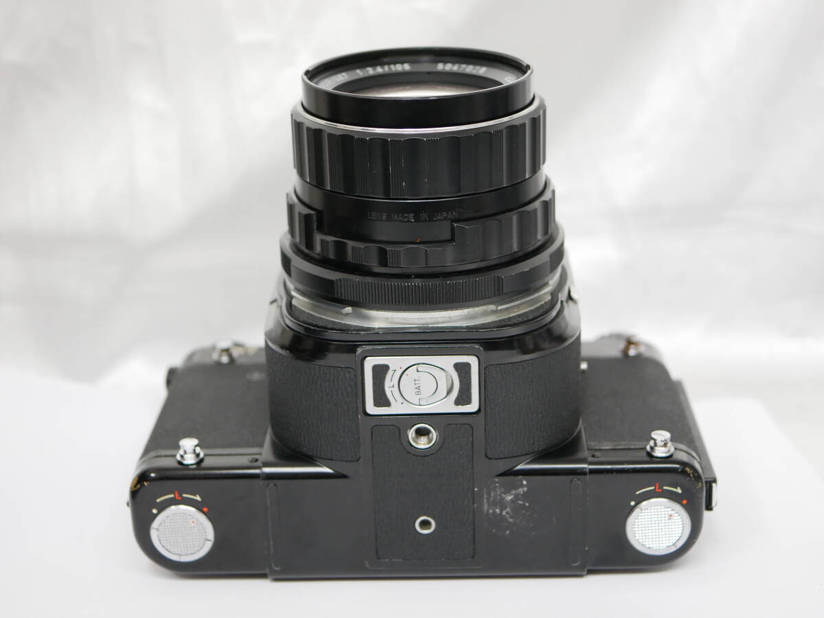 #2488 Pentax 6x7 105mm F2.4 ペンタックス アイレベルファインダー 中判フィルムカメラ バケペン レンズ付き_画像2
