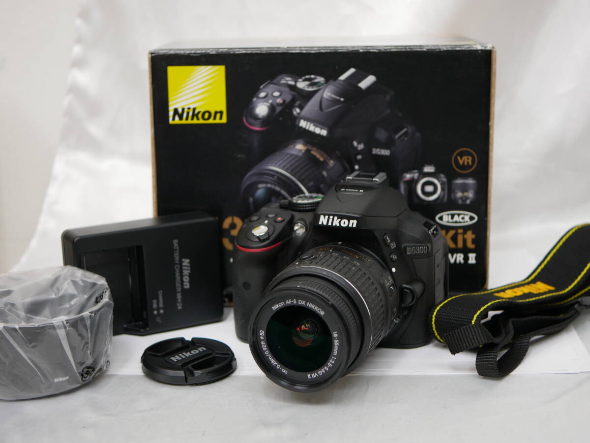 #2624 Nikon D5300 AF-S 18-55mm VR II kit ニコン デジタル一眼レフカメラ