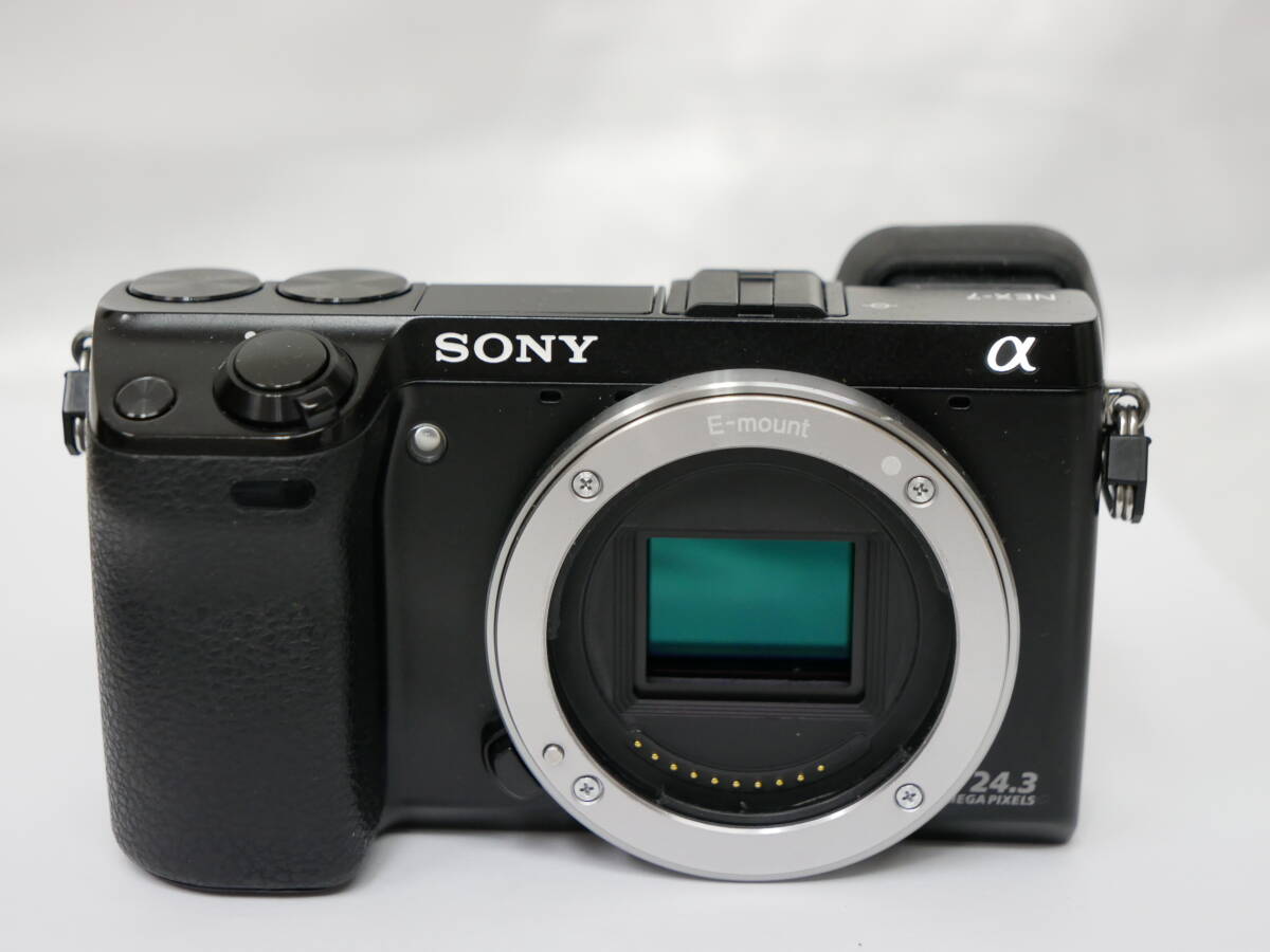 #2625 SONY NEX-7 SEL1855 16F28 VCL-ECF1 ソニー ミラーレス一眼 レンズ付きの画像2