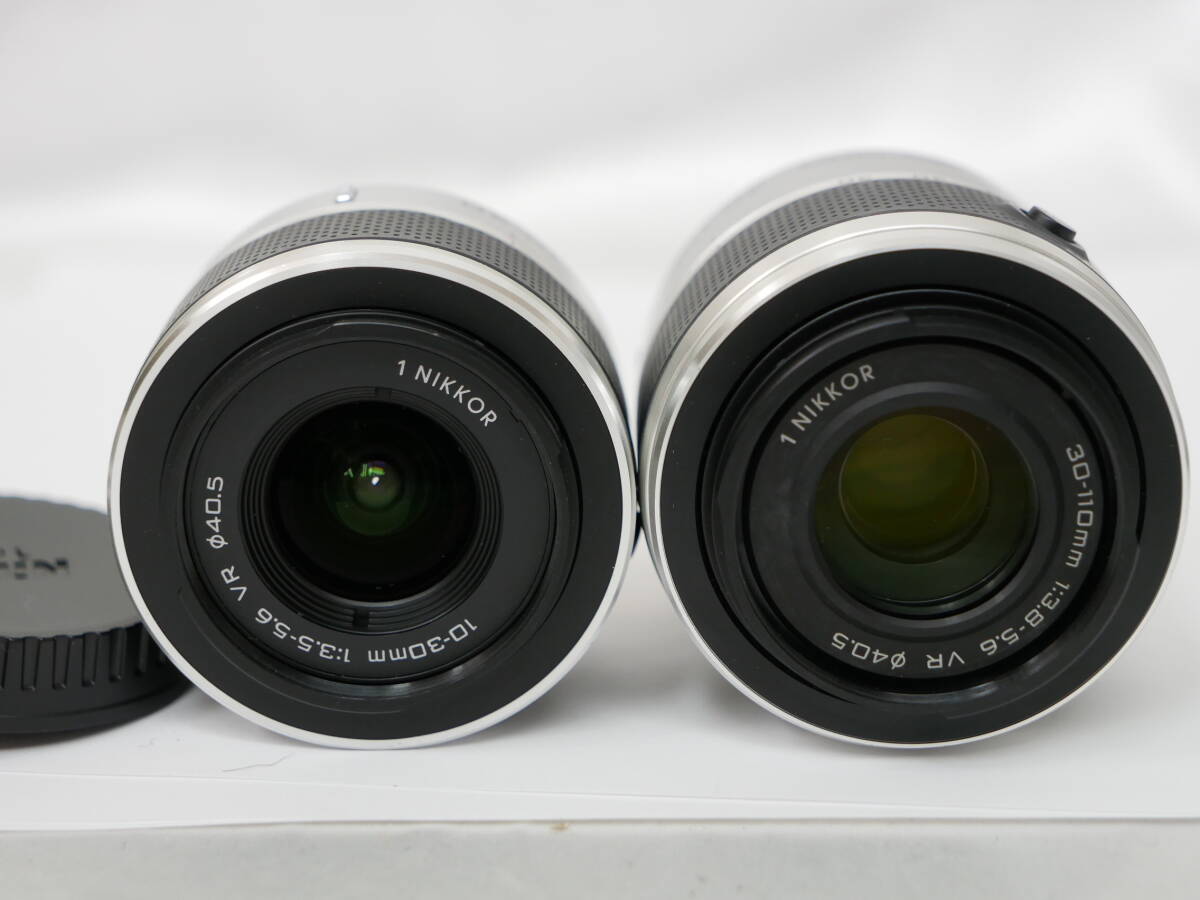#2253 NIKON1 J1 10-30mm 30-110mm ニコン ミラーレス一眼カメラの画像7