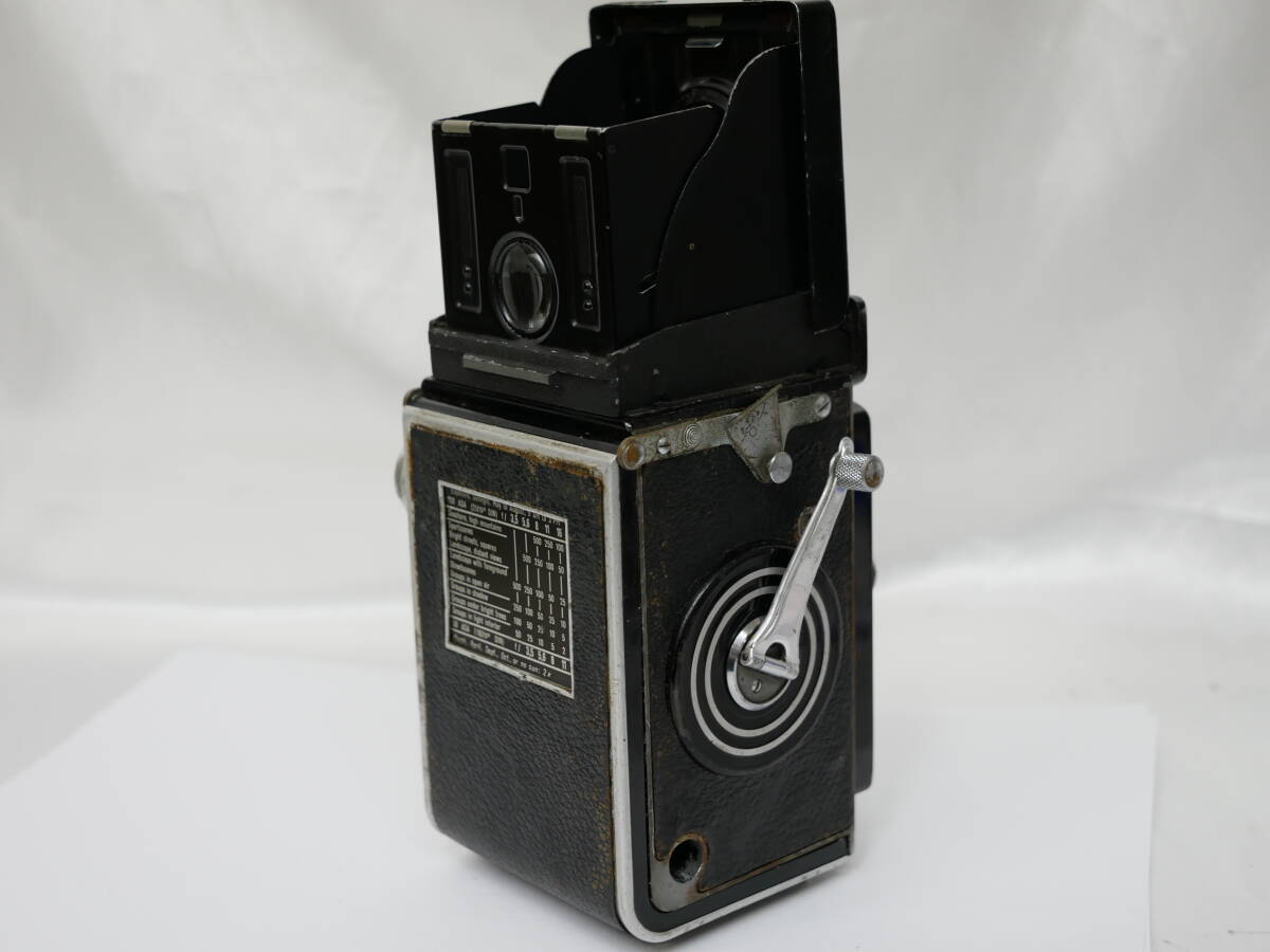 #1649 Rolleiflex Tessar 75mm F3.5 ローライフレックス 二眼レフフィルムカメラの画像4