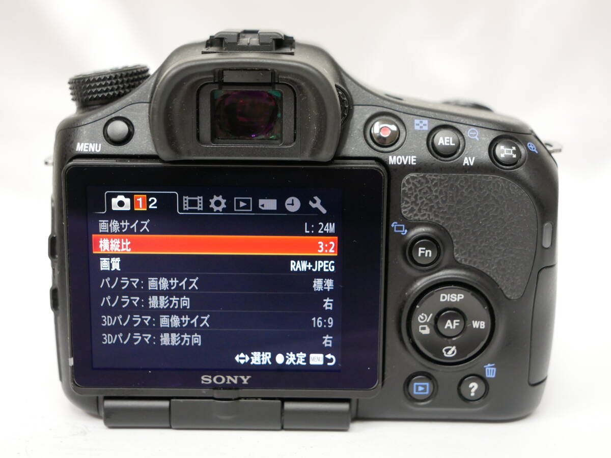 #0343 Sony SLT-A65V SAL18552 AF 24mm F2.8 macro 50mm ソニー デジタル一眼レフカメラ