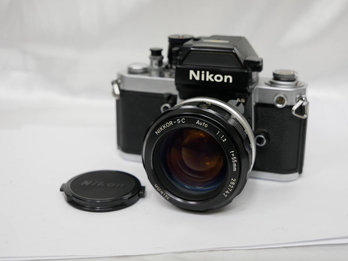 #7481 NIKON F2AS Nikkor-SC auto 55mm F1.2 ニコン 一眼レフフィルムカメラの画像1