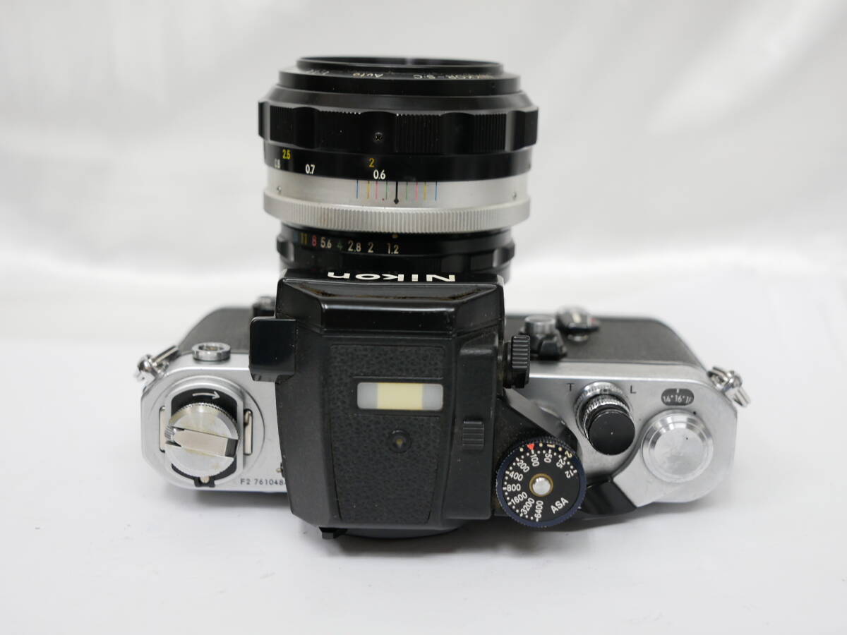 #7481 NIKON F2AS Nikkor-SC auto 55mm F1.2 ニコン 一眼レフフィルムカメラの画像3