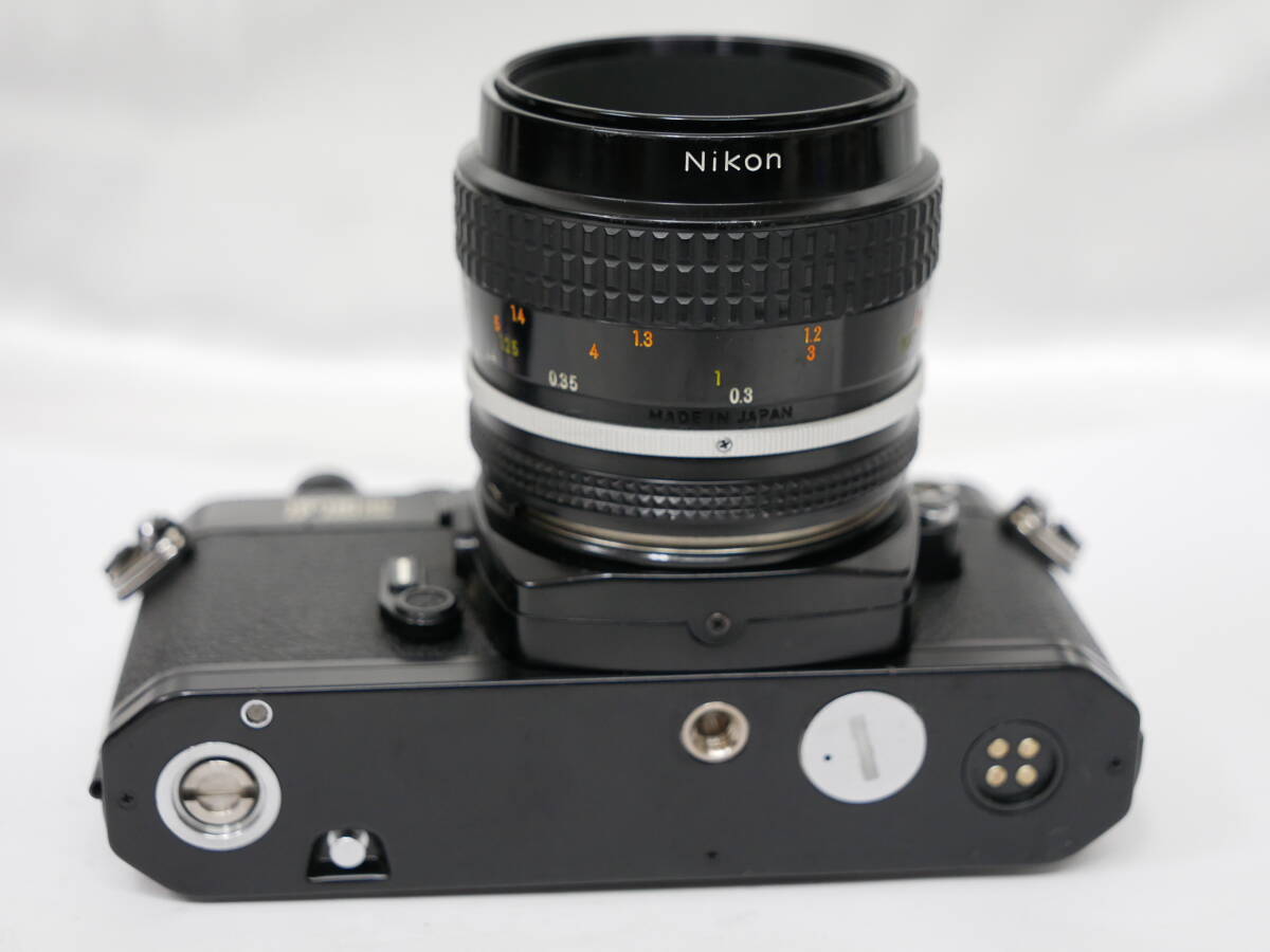 #7588 NIKON FE2 micro-nikkor 55mm F3.5 ニコン 一眼レフフィルムカメラ _画像2