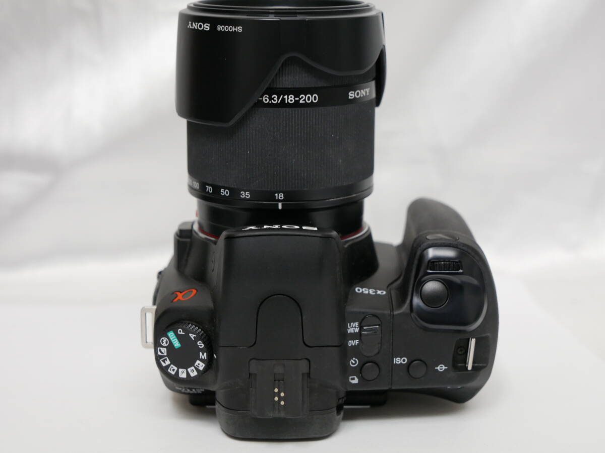 #7314 Sony DSLR-A350 DT 18-200mm AF apo tele zoom 100-400mm Sony цифровой однообъективный зеркальный камера 