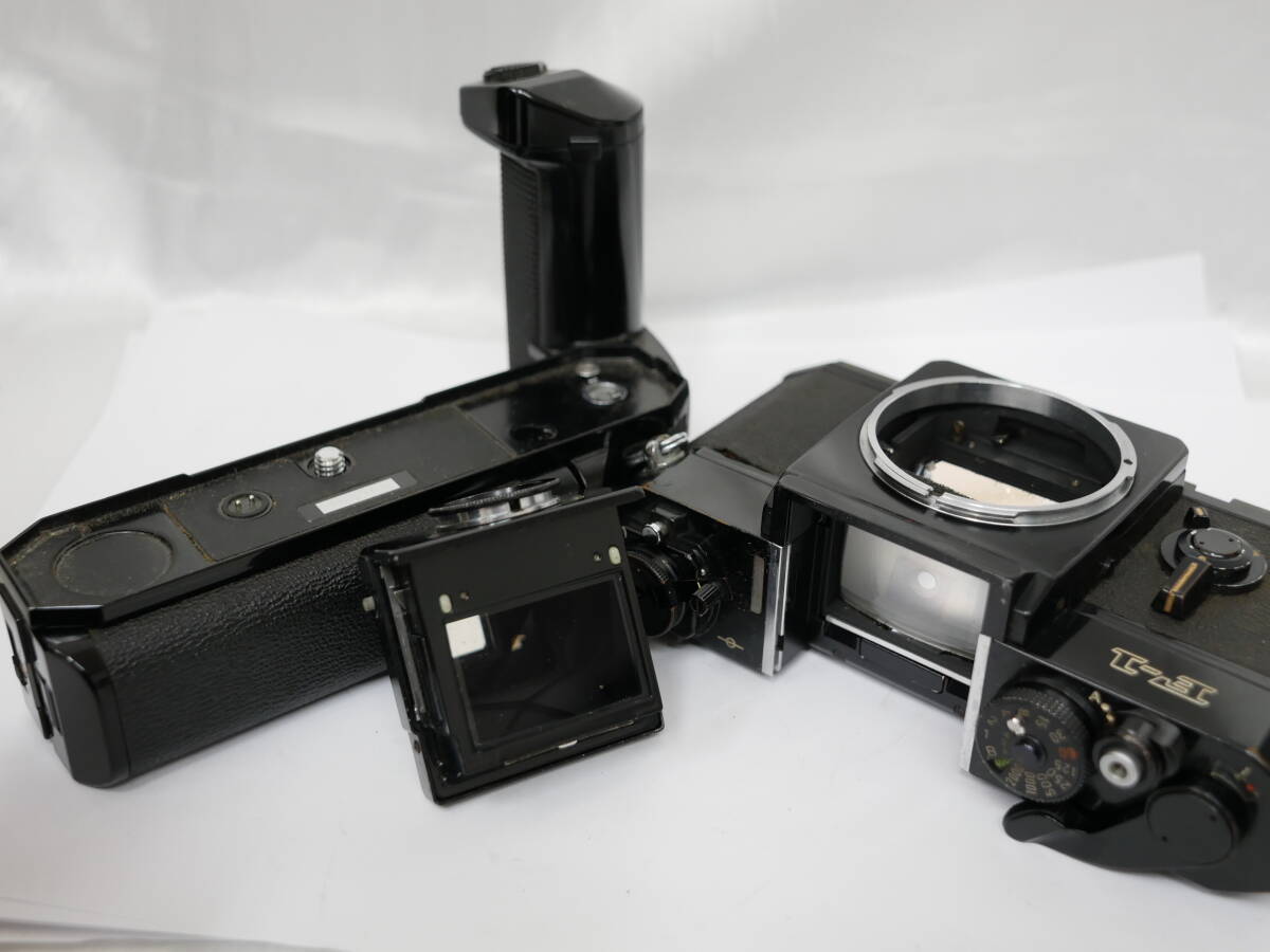 #7096 Canon F-1 FD 35-105mm F3.5 sigma ultra-wide 18mm F2.8 キャノン アイレベル 一眼レフフィルムカメラの画像6