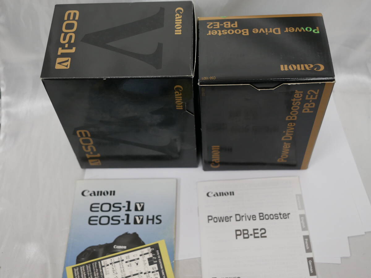 #7450 Canon EOS-1V PB-E2 Power drive booster キャノン フラッグシップ 一眼レフフィルムカメラの画像2