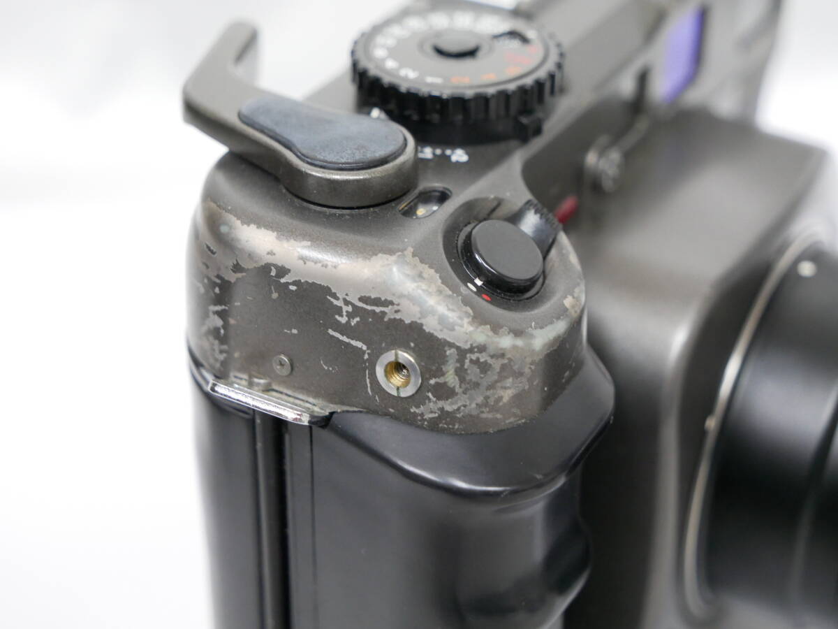 #7453 Mamiya7 N 80mm 65mm F4 L 50mm F4.5 FV703 マミヤ 中判フィルムカメラ レンズ3本 ビューファインダー付きの画像9
