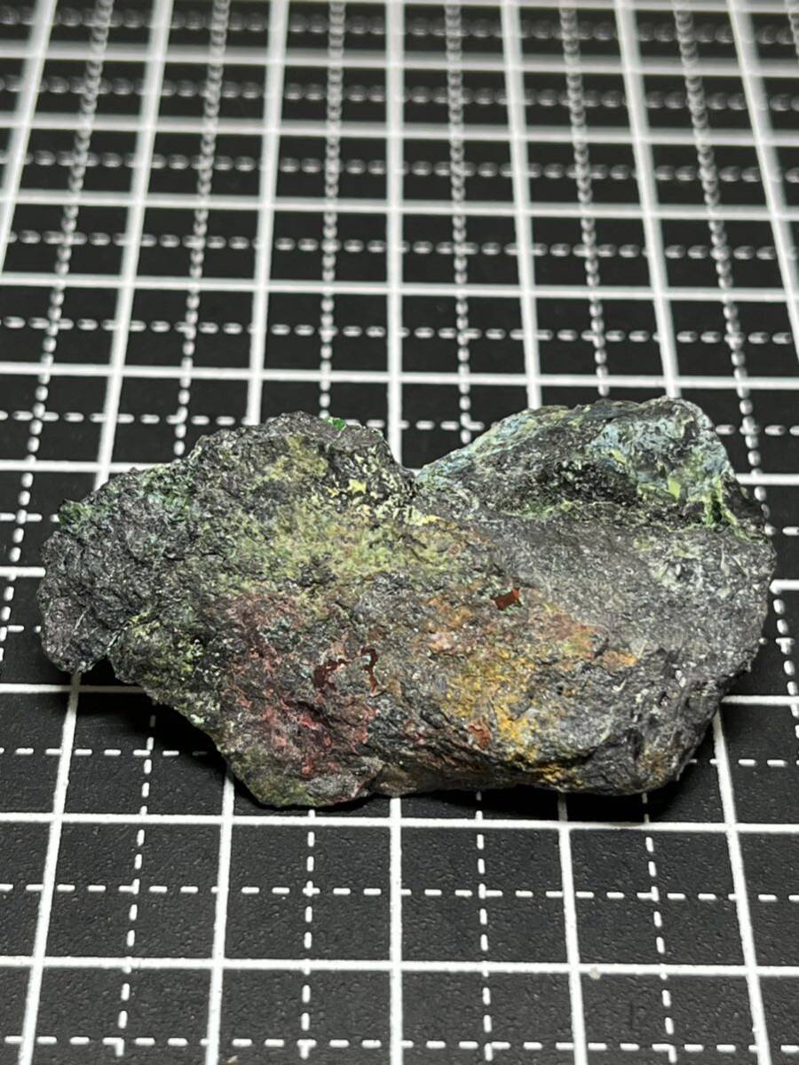 ニッケル孔雀石 浅葱石 多様な鉱物！ 国産鉱物の画像7