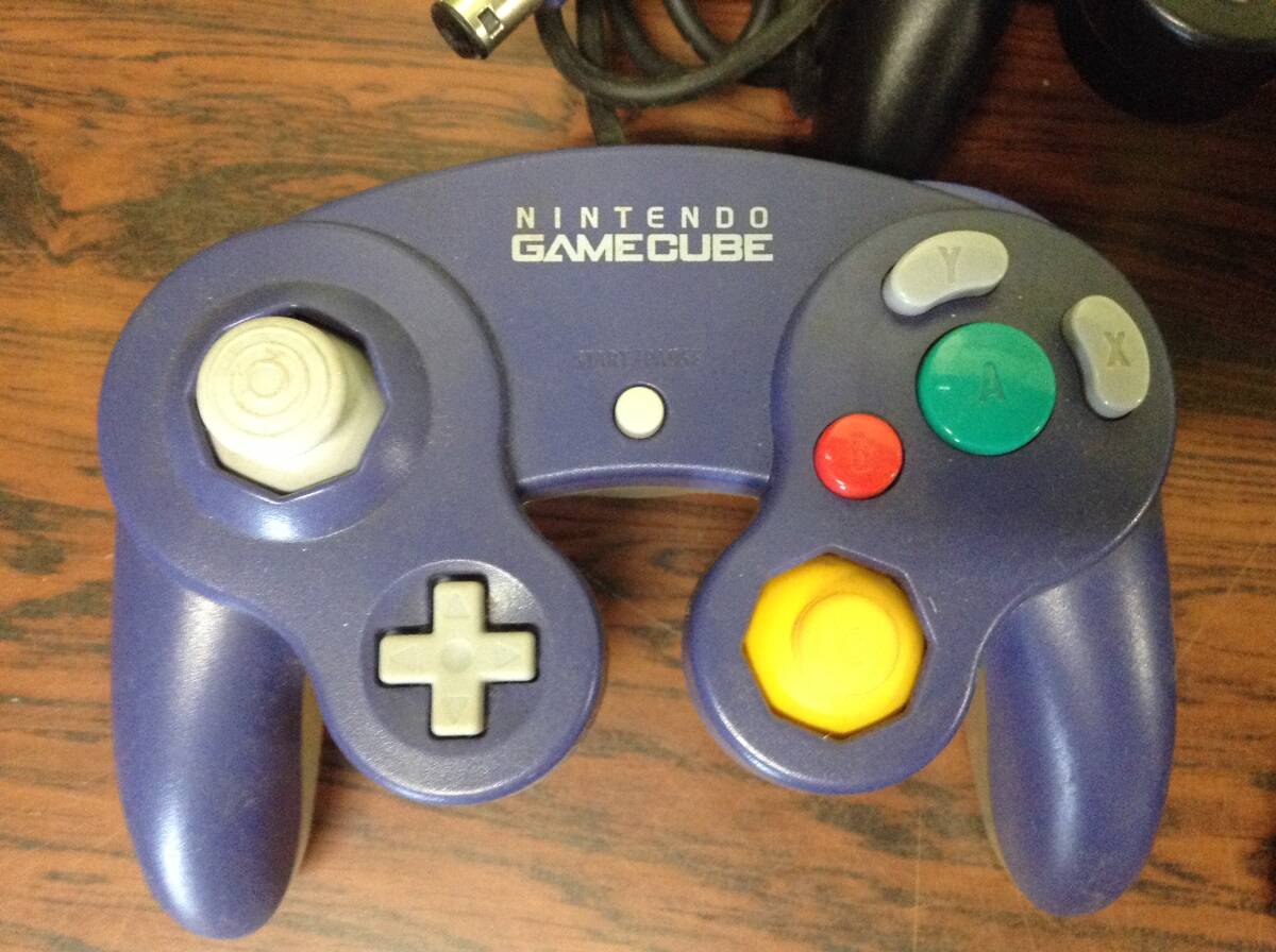 Nintendo GameCube 3controllers tested nintendo Game Cube controller 3 pcs operation verification settled D601A