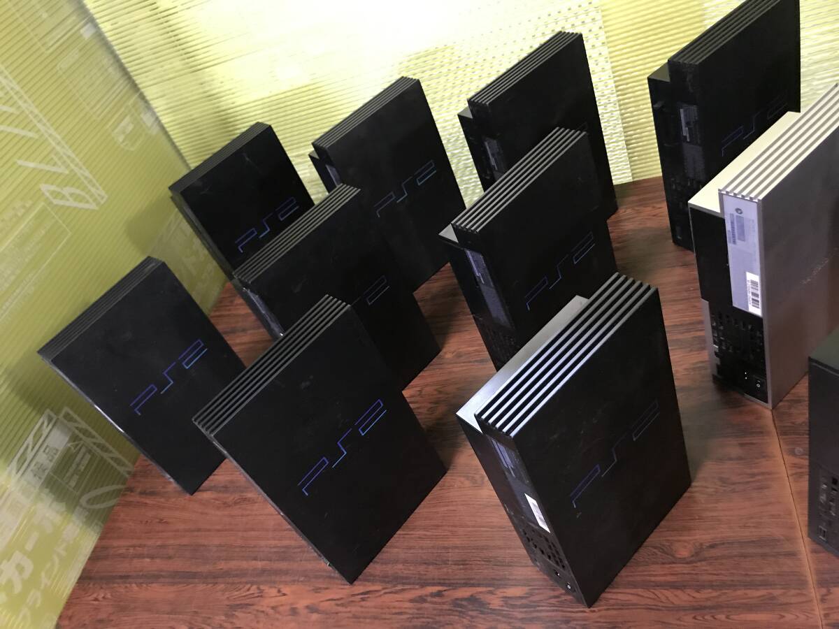 SONY PlayStation2 PS2 17consoles SCPH-50000TSS 50000 39000RC 30000 18000 10000 tested ソニー プレステ2 本体17台 動作確認済 A992の画像2