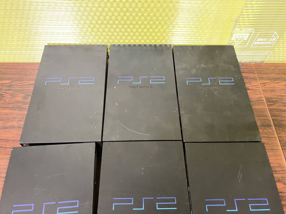 SONY PlayStation2 PS2 6consoles SCPH-18000 30000 50000 tested ソニー プレステ2 本体6台 動作品あり D575の画像3