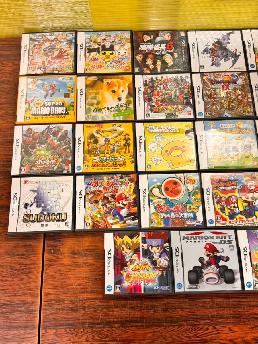 Nintendo Official DS 3DS 27games tested 任天堂 DS 3DS ゲームケースのみ27本 D651Sの画像2