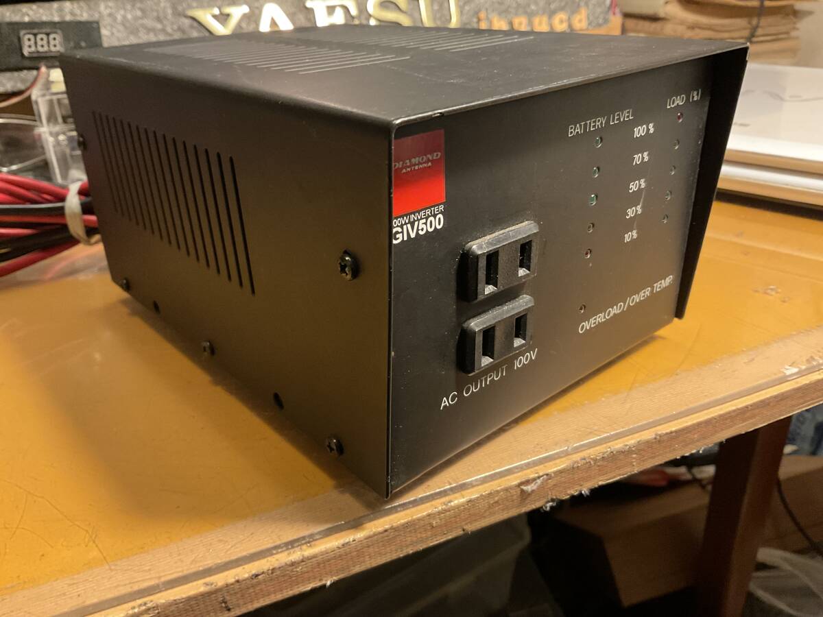 第一電波工業、　DC-AC パワーインバーター　Model:GIV500. 500w. 動作品_画像7