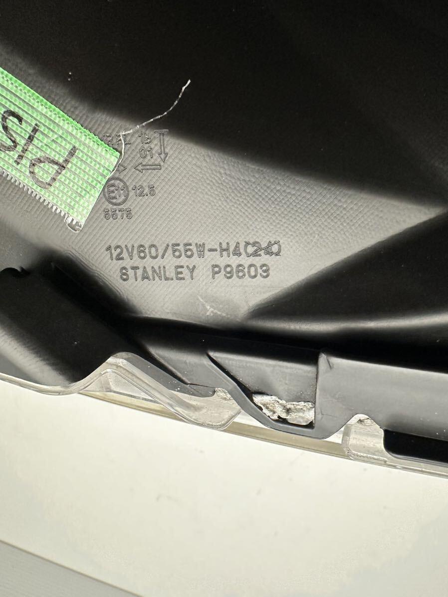 ホンダ FIT フィット 後期 GP1/GP4 GE6 ハイブリッド ヘッドライト 右 ハロゲン レベ付 Stanley P9603 打刻2 (P151)の画像6