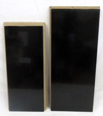 ホット商品 茶道具 長板炉用真塗(小)と長板風炉用・柿合わせ塗(大)の2 膳