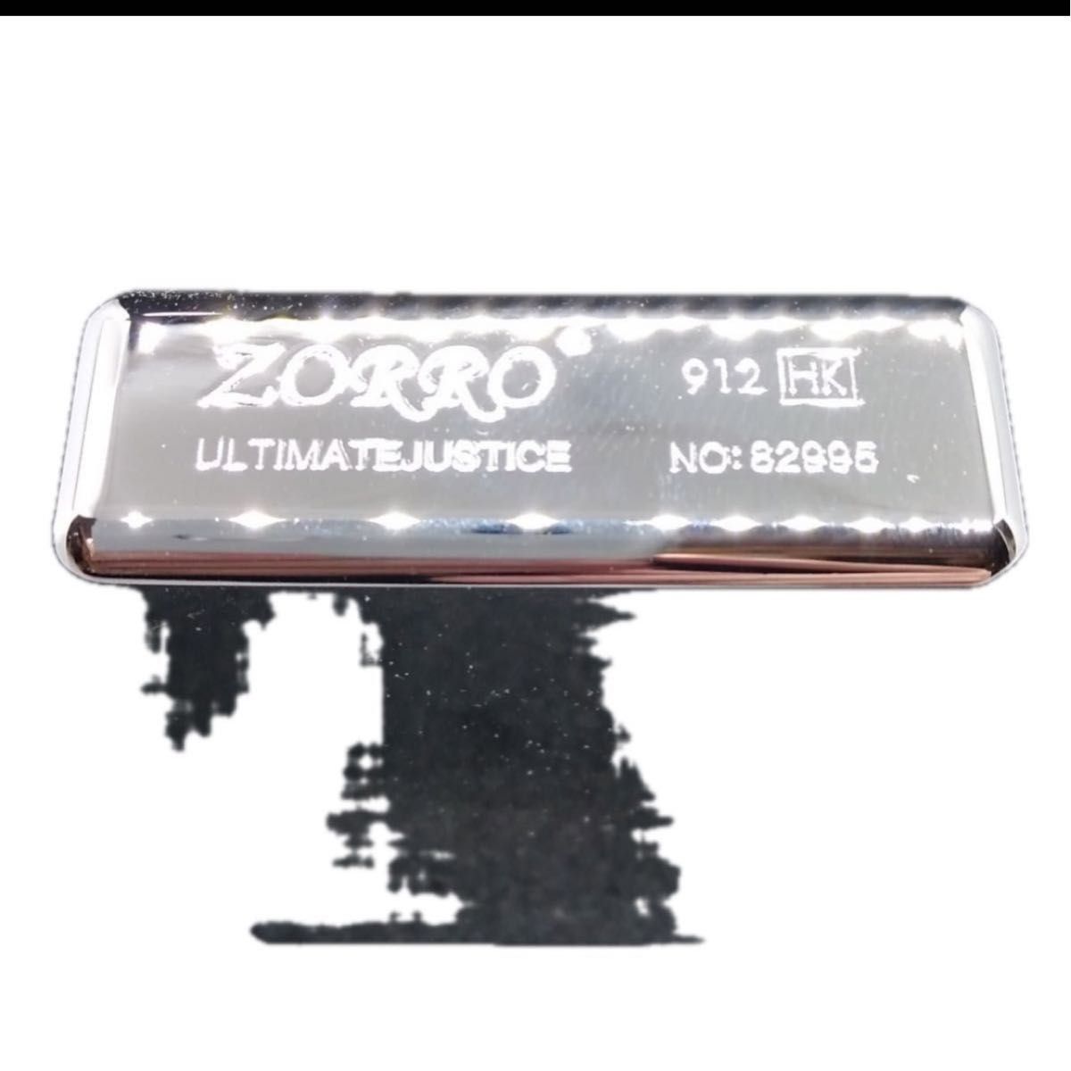 Zorro ヘビーアーマー　シルバー　防水　真鍮製　オイルライター　新品未使用