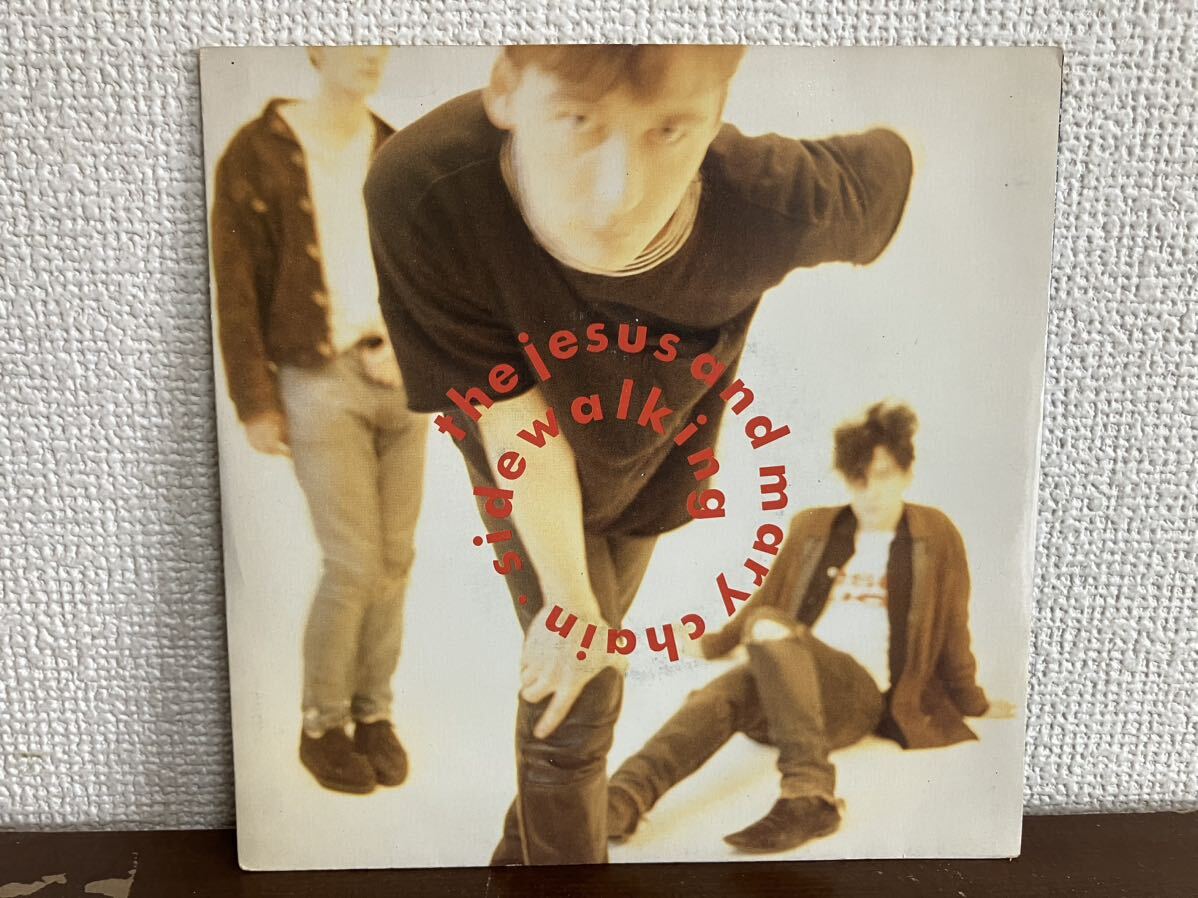 THE JESUS AND MARY CHAIN SIDE WALKING UK盤 シングル レコード TASTE OF CINCY 1988年盤 ジザメリの画像1