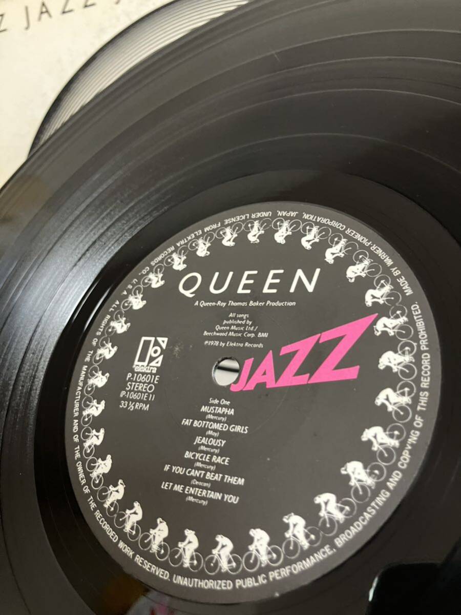 ジャズ クイーン JAZZ Queen LP 帯付 レコード　フレディ・マーキュリー　ブライアン・メイ_画像5
