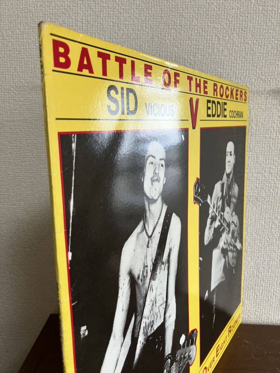 SID VICIOUS V EDDIE COCHRAN BATTLE OF THE ROCKERS UK盤 LP レコード シド・ヴィシャス エディ・コクラン SOMTHN’ ELSE COMON EVERYBODYの画像2