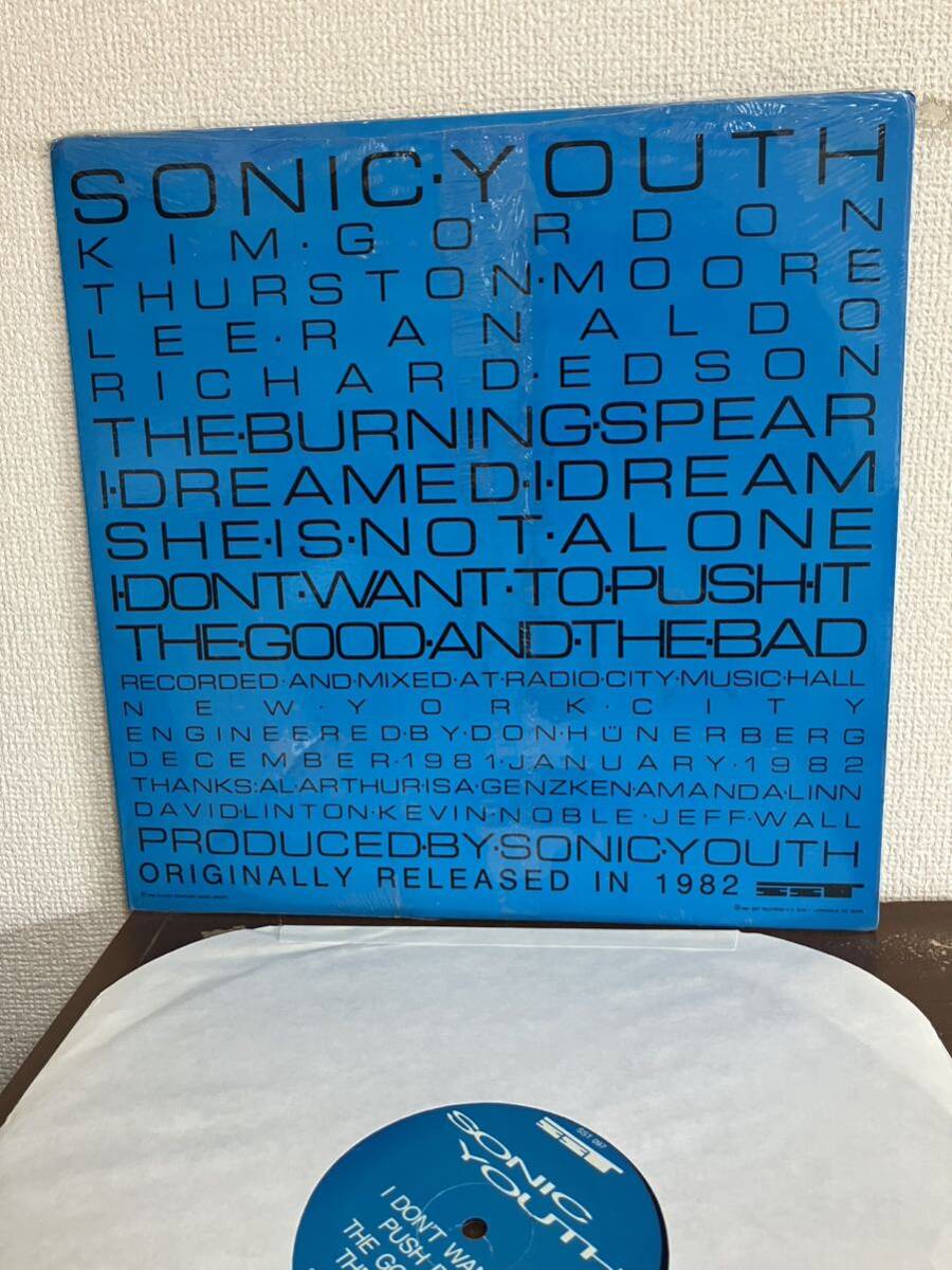 SONIC YOUTH US盤 LP レコード ソニック・ユース 1987年盤 シュリンク付 キム・ゴードン サーストン・ムーア SST RECORDSの画像3
