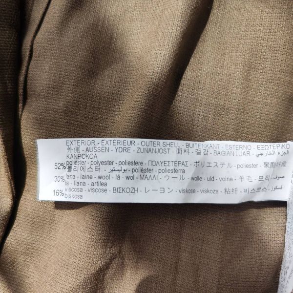ザラ　ZARA スーツ　セットアップ　テーラードジャケット　ブラウン　M 背抜　サイドベンツ　春夏　メンズ　ブレザー_画像7
