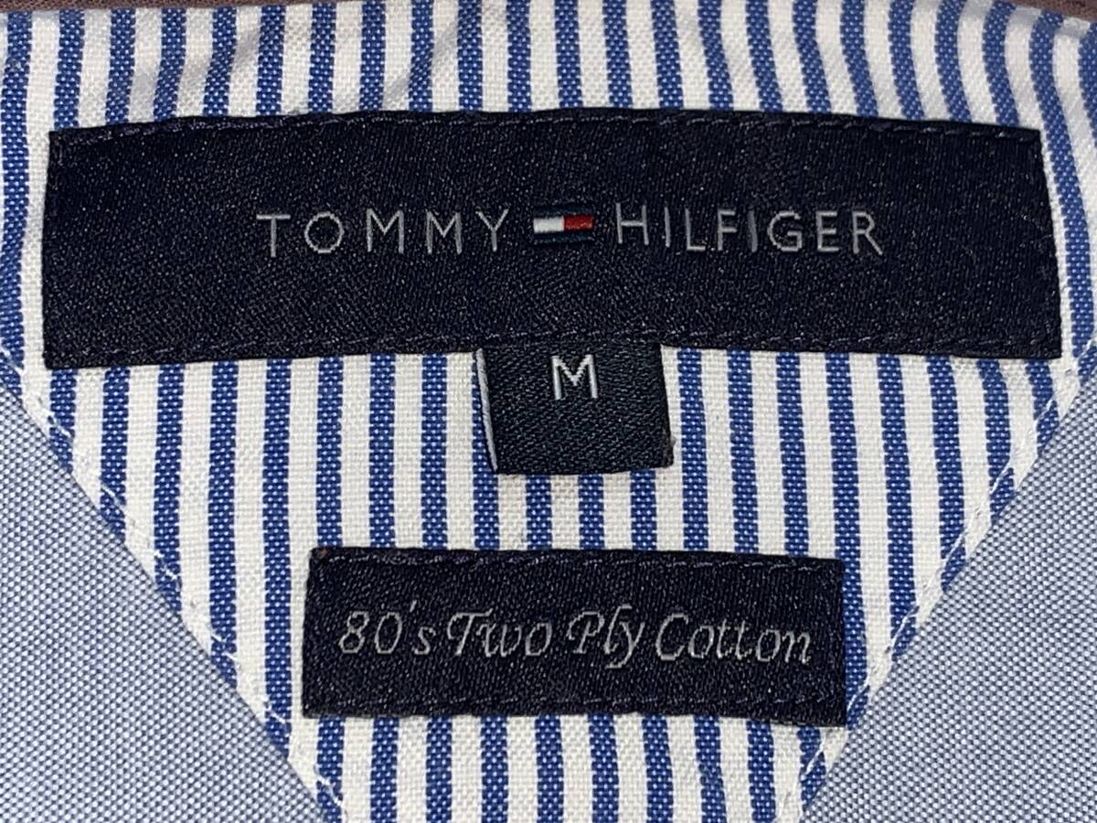 TOMMY HILFIGER 長袖 BD シャツ L 薄青の画像4