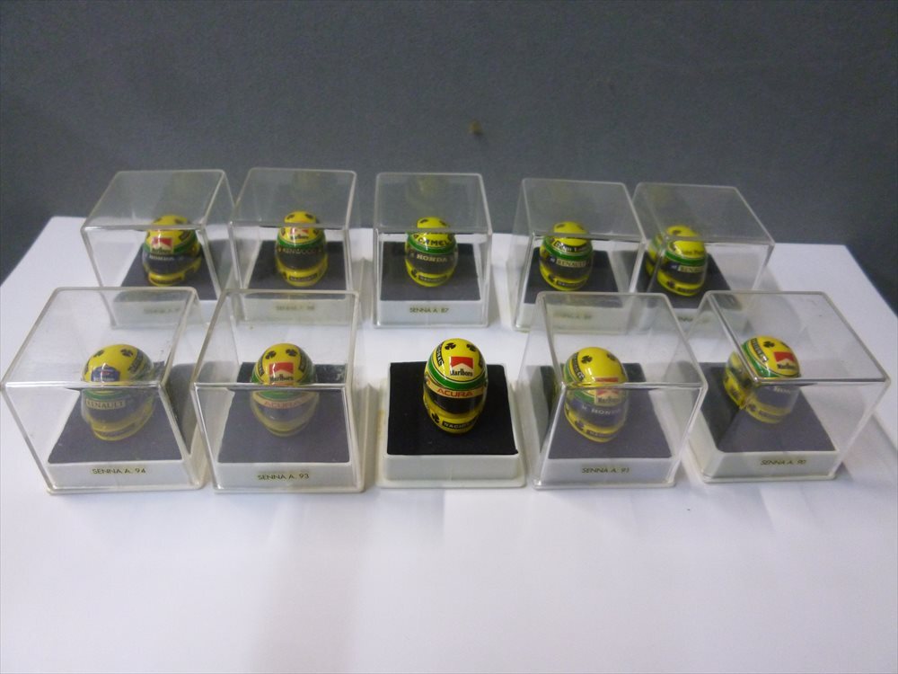 J.F.クリエーション 1/12 歴代セナヘルメット(Made.in.france J.F.クリエーション 1/12 歴代セナヘルメット(Made.in.france