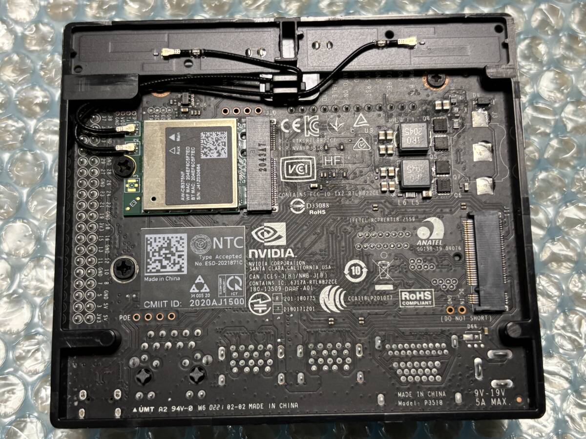 Jetson Xavier NX 開発者キット【中古】 値下げ】JETSON XAVIER NX 開発キット 2台 （未開封品、中古