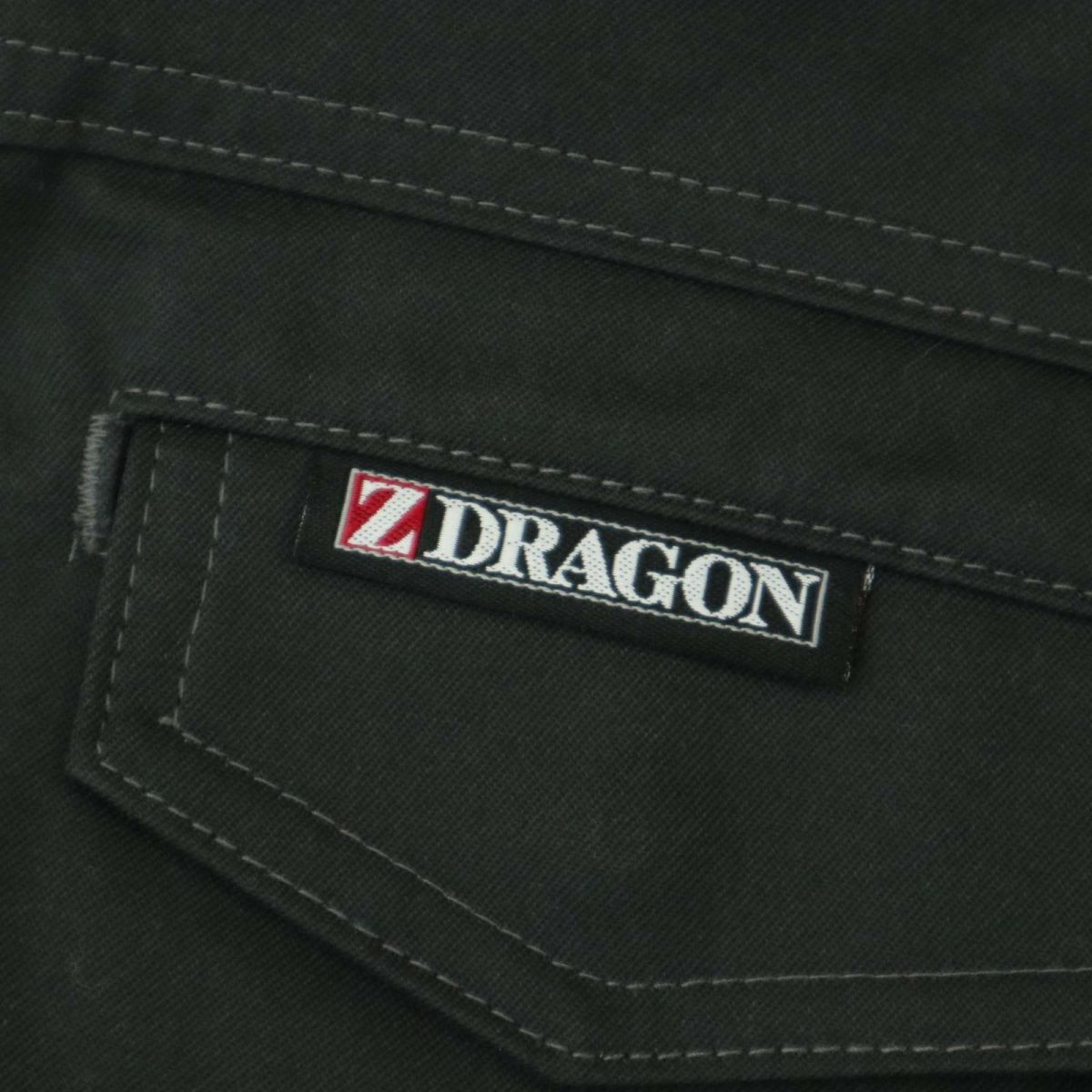 【新品 未使用】 Z-DRAGON ジードラゴン 消臭抗菌★ スラックス カーゴ ワーク パンツ Sz.96 メンズ 黒 作業着 大きいサイズ A4B01644_3#Rの画像8