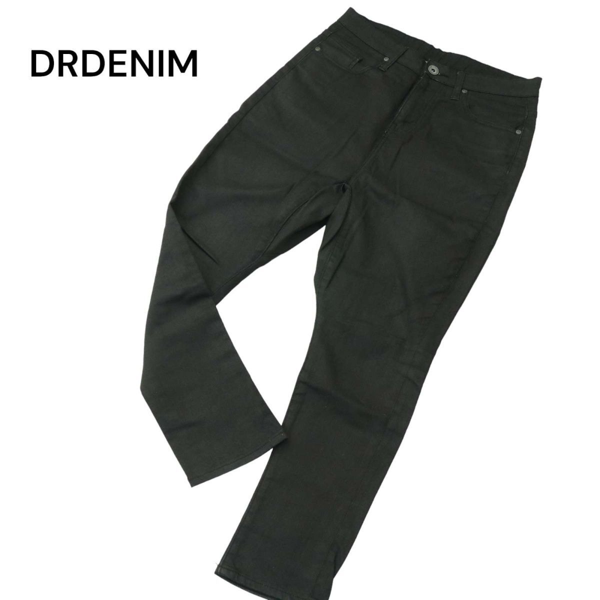 DR.DENIM ドクターデニム コーティング加工 ストレッチ サルエル ジョッパーズ デニム パンツ ジーンズSz.28 メンズ A4B01757_4#Rの画像1